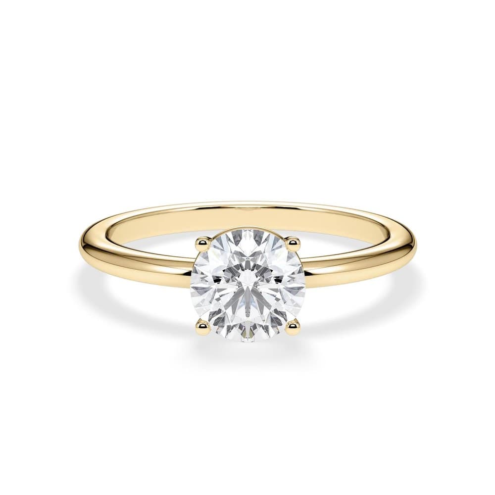 Verlobungsring mit Diamant im Schliff Brillant